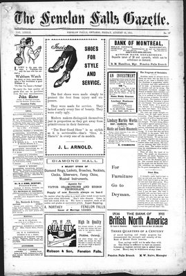 Fenelon Falls Gazette, 18 Aug 1911