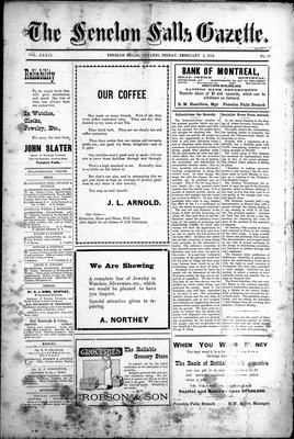 Fenelon Falls Gazette, 2 Feb 1912