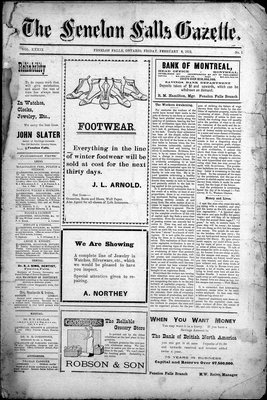 Fenelon Falls Gazette, 9 Feb 1912