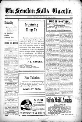 Fenelon Falls Gazette, 31 May 1912