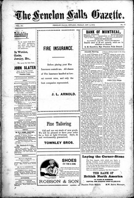 Fenelon Falls Gazette, 4 Oct 1912