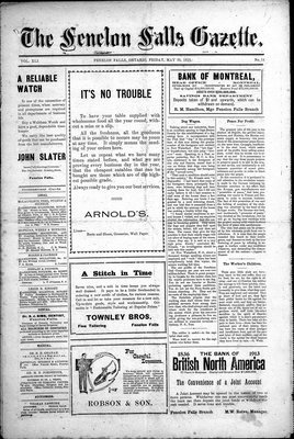 Fenelon Falls Gazette, 30 May 1913