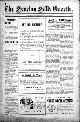 Fenelon Falls Gazette, 25 Jul 1913