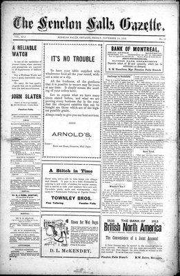 Fenelon Falls Gazette, 14 Nov 1913