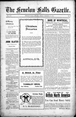 Fenelon Falls Gazette, 12 Dec 1913