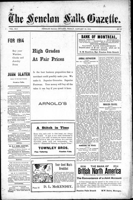 Fenelon Falls Gazette, 30 Jan 1914