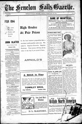 Fenelon Falls Gazette, 20 Feb 1914