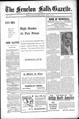 Fenelon Falls Gazette, 10 Apr 1914