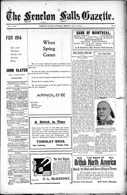 Fenelon Falls Gazette, 8 May 1914