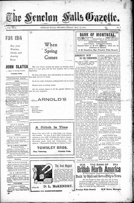 Fenelon Falls Gazette, 15 May 1914