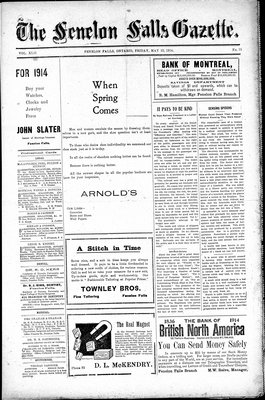 Fenelon Falls Gazette, 22 May 1914