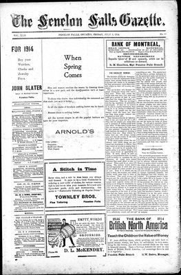 Fenelon Falls Gazette, 3 Jul 1914