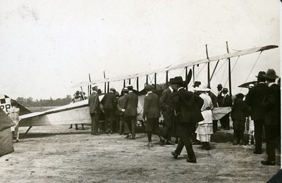 Group Around Plane Armour Heights