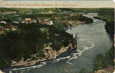 Bird's Eye View, Fenelon River, Kawartha Lakes, Ont., Canada