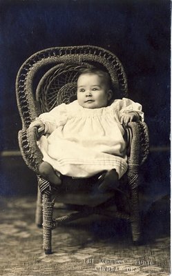 Baby in Chair