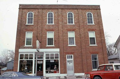 Marine block, King Street, Omemee