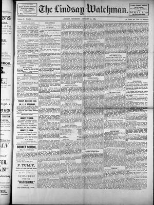 Watchman (1888), 31 Jan 1889