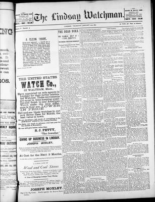 Watchman (1888), 21 Jan 1892