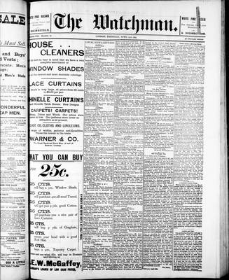 Watchman (1888), 25 Apr 1895