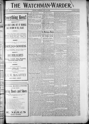 Watchman (1888), 13 Apr 1899