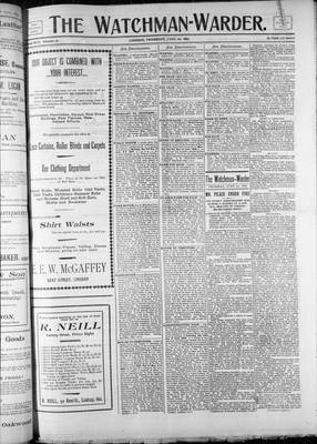 Watchman (1888), 1 Jun 1899