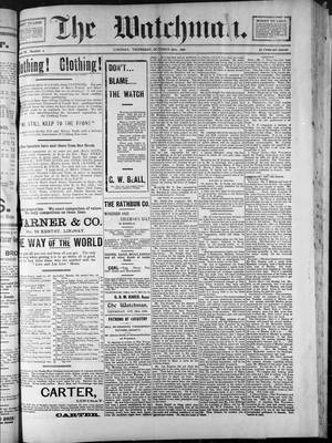 Watchman (1888), 29 Oct 1896