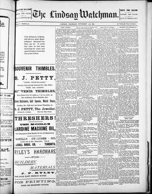 Watchman (1888), 10 Nov 1892