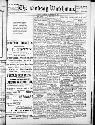 Watchman (1888), 24 Nov 1892