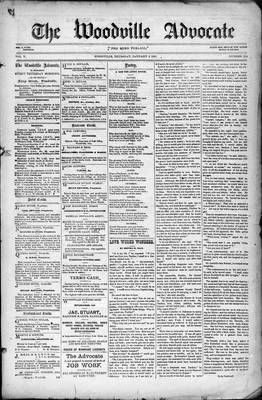 Woodville Advocate (1878), 6 Jan 1881