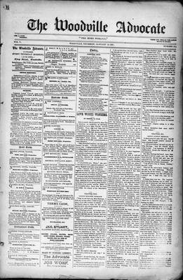 Woodville Advocate (1878), 13 Jan 1881