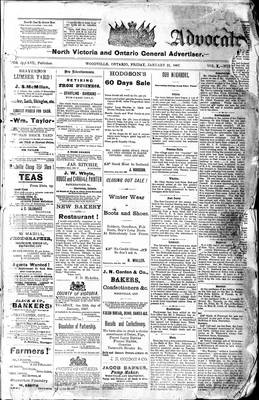 Woodville Advocate (1878), 21 Jan 1887