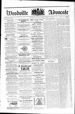 Woodville Advocate (1878), 22 Feb 1883