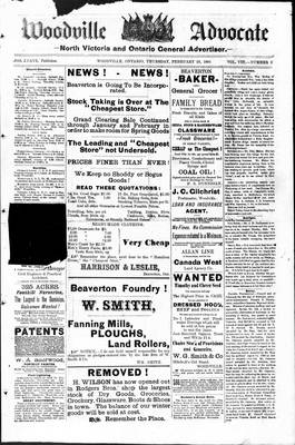 Woodville Advocate (1878), 28 Feb 1884