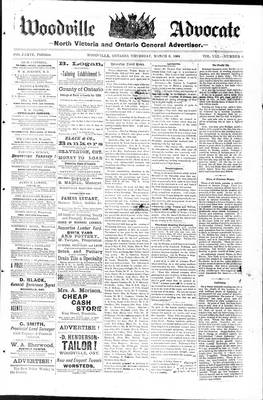 Woodville Advocate (1878), 6 Mar 1884