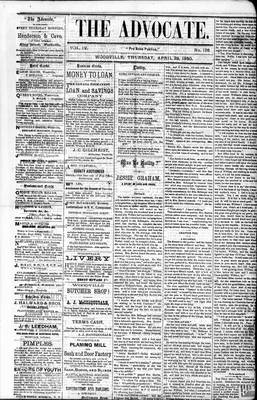 Woodville Advocate (1878), 29 Apr 1880