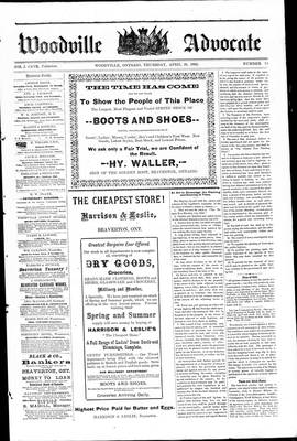 Woodville Advocate (1878), 26 Apr 1883