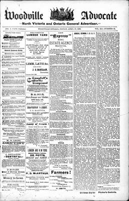 Woodville Advocate (1878), 27 Apr 1888