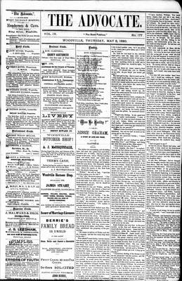 Woodville Advocate (1878), 6 May 1880