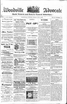 Woodville Advocate (1878), 6 May 1887