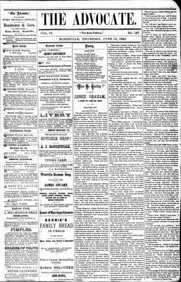 Woodville Advocate (1878), 10 Jun 1880