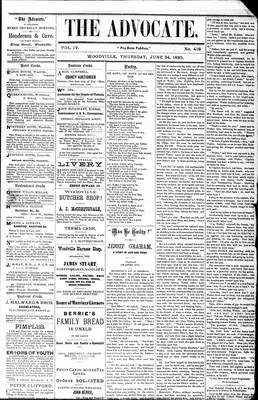 Woodville Advocate (1878), 24 Jun 1880