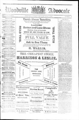 Woodville Advocate (1878), 7 Jun 1883