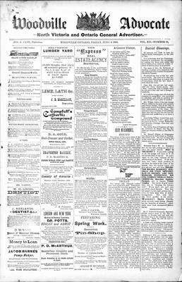 Woodville Advocate (1878), 8 Jun 1888