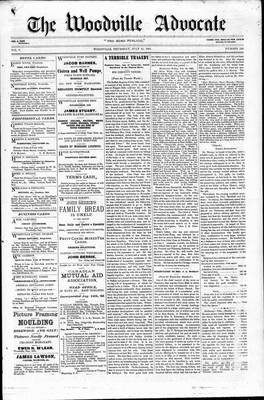 Woodville Advocate (1878), 21 Jul 1881