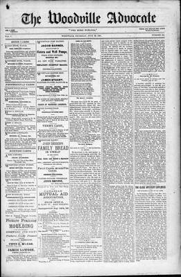 Woodville Advocate (1878), 28 Jul 1881