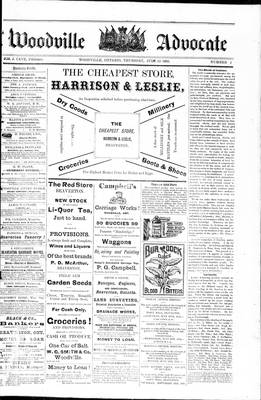 Woodville Advocate (1878), 12 Jul 1883