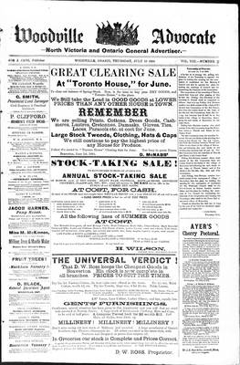 Woodville Advocate (1878), 10 Jul 1884