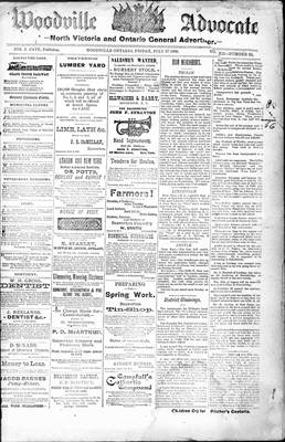 Woodville Advocate (1878), 27 Jul 1888