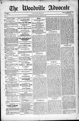 Woodville Advocate (1878), 4 Aug 1881