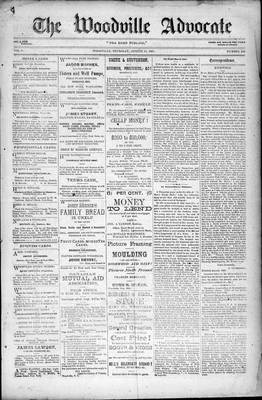 Woodville Advocate (1878), 11 Aug 1881